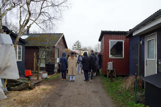 The Social Sensibility R&D Department invited by f.eks. platform and the Aalborg artistic community, photo by Rikke Ehlers Nilsson