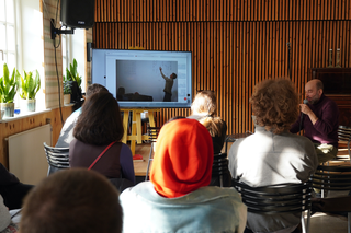 The Social Sensibility R&D Department invited by f.eks. platform and the Aalborg artistic community, photo by Rikke Ehlers Nilsson